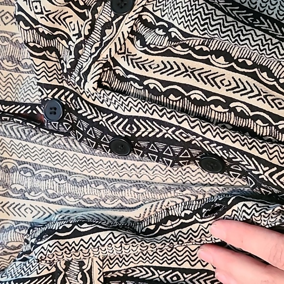 Silence + Noise Black & White High Low Dress - Picture 4 of 8